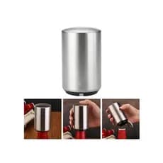 Abridor De Cerveja Garrafas Vidro Magnetico Automático Aço Inox OI-0179