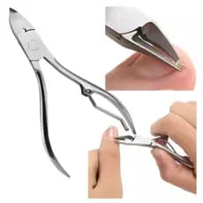 Tesoura para Cutículas em Aço Inoxidável com Embalagem Individual - Precisão e Higiene!