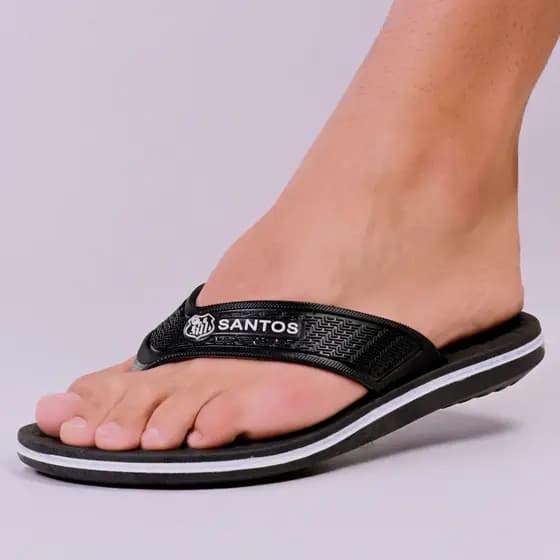 Chinelo time de futebol Santos Neymar Masculino Envio Imediato