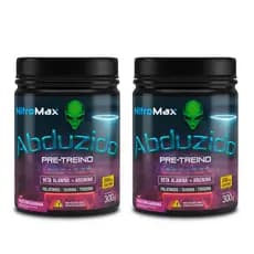 2x Abduzido Pre Treino Nitro Max Açai Com Guarana 300g
