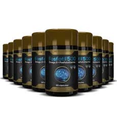 10X FOSFATIL 500 OMEGA 3 + FOSFATILDISERINA 30CAPS HF SUPLEMENTS