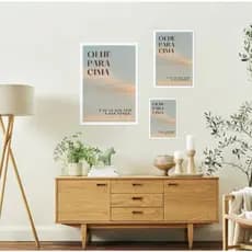 Quadro Deecorativo em MDF Motivacional Fotográfico Aesthetic - 20x30 30x50 40x60 cm