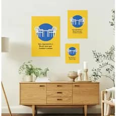 Quadro Decorativo em MDF (Isso Representa o Brasil Mais que Futebol e samba) 20x30 - 30x50 - 40x60cm