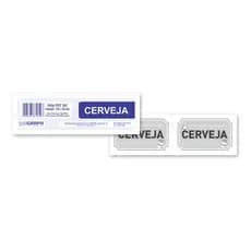 Ficha Cerveja 15x5cm R.4059 - Kit com 10 Blocos Total 1000 Fichas