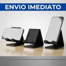 Suporte de Mesa para Celular Tablet Universal Design Moderno Base Estável Escritório Casa Pratico