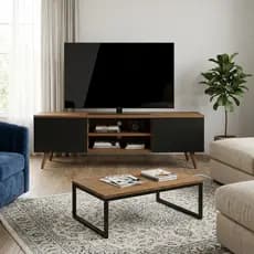 Conjunto para Sala Rack + Mesa de Centro Design Contemporâneo
