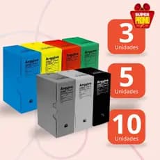 Arquivo Morto KIT PROMOCIONAL Polionda Ofício Polibrás 25x13x35cm Nova Onda Fácil
