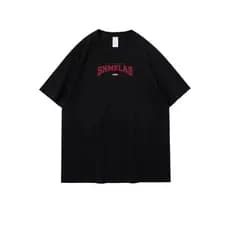 Camiseta estampada Gola redondo Manga curta Unissex peruano Masculina menina coelho