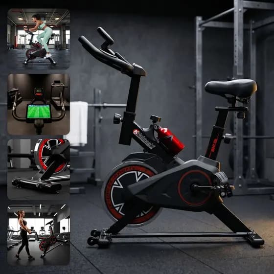 Bicicleta Bike Spinning Ergométrica Treino Eficiente Ajuste de Conforto