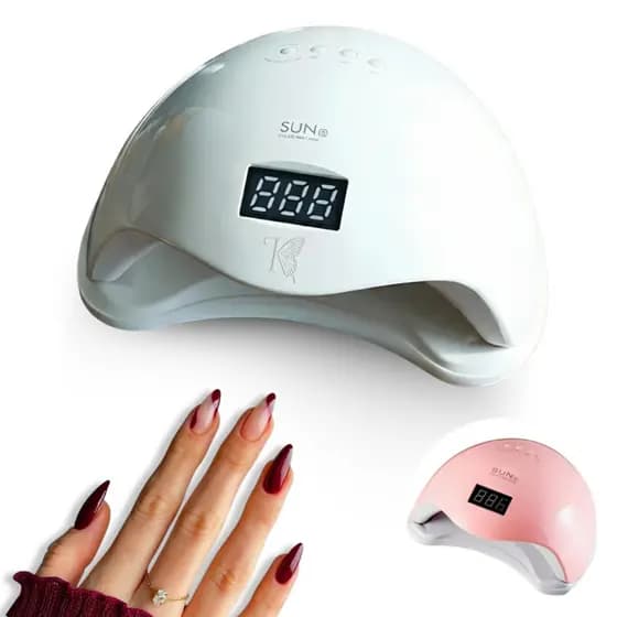 Cabine Secadora SUN 5 48W LED UV Profissional para Gel e Porcelana