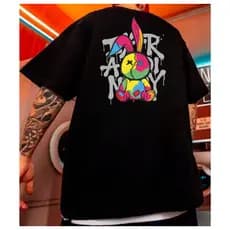 Camiseta Unissex Streetwear Coelho Color