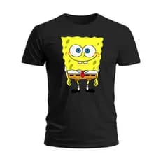 Camiseta Bob Esponja Desenho Camisa 100% Algodão