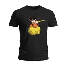 Camiseta Anime Dragon Ball Goku Camisa 100%Algodão