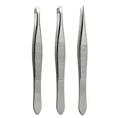 Kit 3 Pinças Para Designer De Sobrancelhas /3 ponta diferente - Promoção