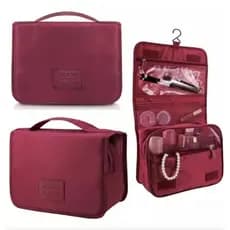 Bolsa Necessaire Organizadora de Mala Higiene Pessoal p/Viagem Divisórias/ViagemdeNegócios/Portátil/-DiversasCoresOFerta
