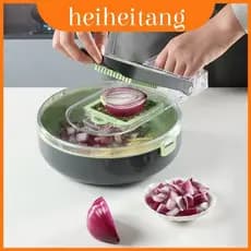 Fatiador Moderno Minimalista Do Alimento Com Plástico Produto Comestível Para A Preparação Da Cozinha