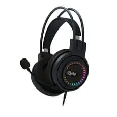 Headset Gamer Mizar, 3D Surround 7.1, RGB, Microfone Omnidirecional, Cabo Nylon USB, Preto, HGMZ ELG