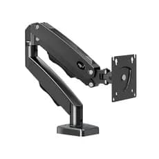 Suporte Ergonômico de Mesa, Monitor 17" a 35", Pistão a Gás, Suporte Até 9kg, Cinza, F80N, ELG