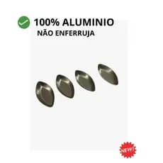 Forma Barquete Nº 2 em Alumínio 8x4x1,5cm – Kit com 12, 24 ou 36 Unidades