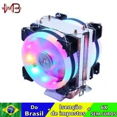 Wovibo CPU Radiator Cooler Cooling Fan Ventilador For Intel 775 1155 1200 1700 2011 X79 X99 AM4 AM5
