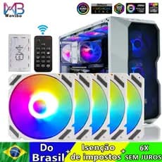 Wovibo 120mm RGB ARGB Fan Cooler 4PIN 5V Ventilateur PC Computer Cooling Case 12cm Ventilador