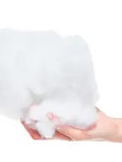 Fibra Acrílica Siliconada Silicone Para Enchimento de Travesseiros Almofadas Decoração De Natal Neve