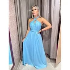 Vestido Feminino Longo Infinity Multiformas Roupa de Festas Casamento Madrinhas Formatura plus size