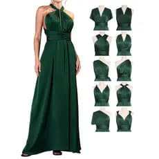 Vestido longo roupa feminino elegante festa natal fim de ano Várias Formas branco vermelho plus size