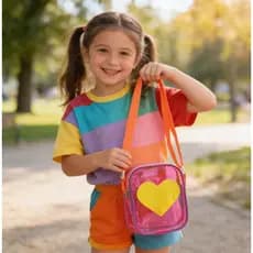 Bolsa Infantil Bolsinha Bloguerinha Passeio E Escola