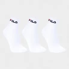 Kit Meia Fila Cano Médio Logo c/ 3 pares - Branco