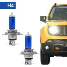 Par Lâmpadas H4 Farol Alto Baixo Chevrolet Corsa Super Branca Halogena Inmetro Gerlux 1994 1995 1996 1997