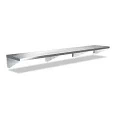 Prateleira Aérea Aço Inox 430 Cozinha Industrial Restaurante 100x22/120x22/100x30
