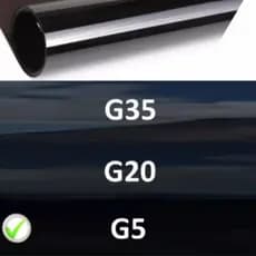 Insulfim Fumê 0,50x3,00m G5 G20 G35 Automotiva Residencial