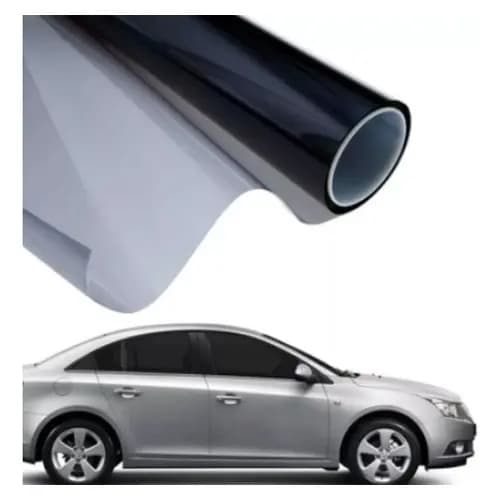 Película Fumê 75cmx3m Auto Residencial G5 G20 G35 Kit Carro