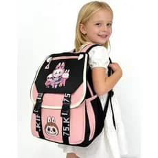 Mochila Escolar Feminina/ Menina /Menino Moda Grande  Estojo Qualidade Premium