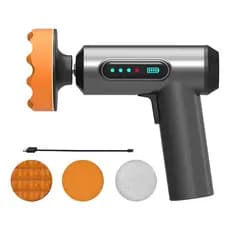 Mini Polidor Multifuncional  Sem Fio para Carros e Pisos com Motor Potente Portátil