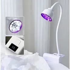 Cabine Portatil  Lanterna Sem Cabo Clip De Mesa Led UV Secagem Gel Para Unhas