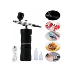 Mini Aerógrafo Portátil Com Compressor - Para Unhas, Bolo, Maquiagem, Cabelo