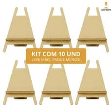 Kit de Mini Cavaletes Para Foto Polaroid Decoração de Festa Lembrancinha Mdf