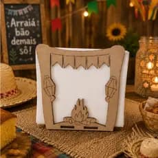 Kit Porta Guardanapo Decoração Festa Junina Julina Arraiá