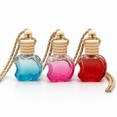 Kit 30un Vidro Aromatizador de Carro 10ml Com Tampa Colmeia
