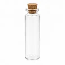 20 Vidro Penicilina 20ml Com Rolha de Cortiça Festa Batizado Lembrancinha