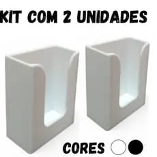 Suporte Para Controle Remoto Universal  De Parede Com Dupla Face