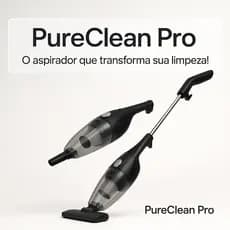 Aspirador de Pó Vertical Portátil 2 em 1 Multifuncional 110V - Casa , Carro e Pelos