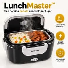 Marmiteira Elétrica Bivolt 1,5L Portátil Box Marmita Térmica