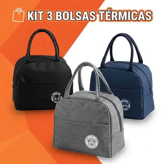 Bolsa Térmica Portátil Para Marmita Lancheira Com Isolamento Térmico Lancheira Marmiteira