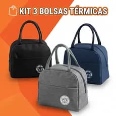 Bolsa Térmica Portátil Para Marmita Lancheira Com Isolamento Térmico Lancheira Marmiteira