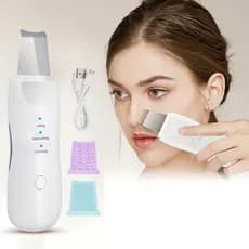 Raspador De Cravos Espátula Ultrasônica Limpeza Facial Remoção de Cravos Esfoliante
