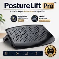 Apoio Ergonomico Ajustavel Descanso Pes Confortavel Suporte Escritório Casa