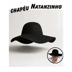 Chapeu Natanzinho Moda Sertaneja Estilo Caminhoneiro Feltro Sem Estampa Cata Ovo Natanzinho Unissex Novo aba mole